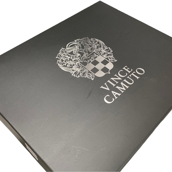 Vince Camuto Black Wedge Ankle Boots 9.5 Medium Width NWT - Picture 13 of 15